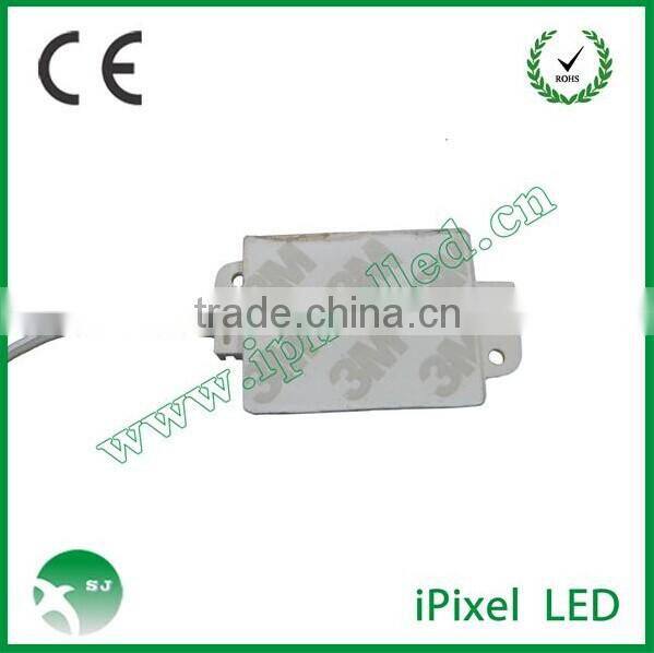 smd5050 square 38mm digital rgb led injection module with ws2801ic