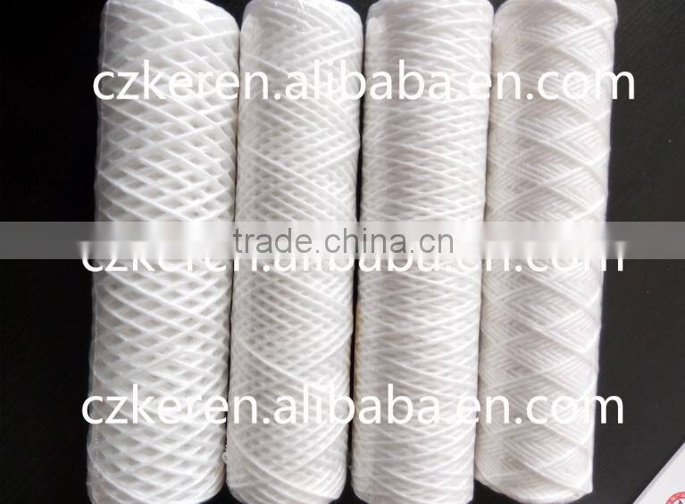 To 15 countries PP yarn string wound filter cartridge making machine