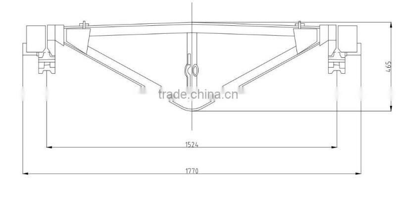 Railway Rolling Stock Brake Parts Composite Brake Beam