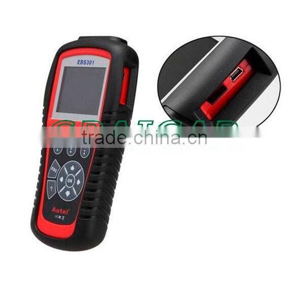 Original Autel MaxiService EBS301 Electronic Brake Service Tool OBDII/EOBD Brakes Setting Scanner Updates online for free