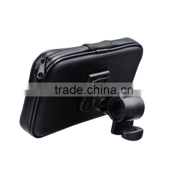 Motorcycle Bicycle Bike Handlebar Holder Mount With Waterproof Case for iphone and Samsung