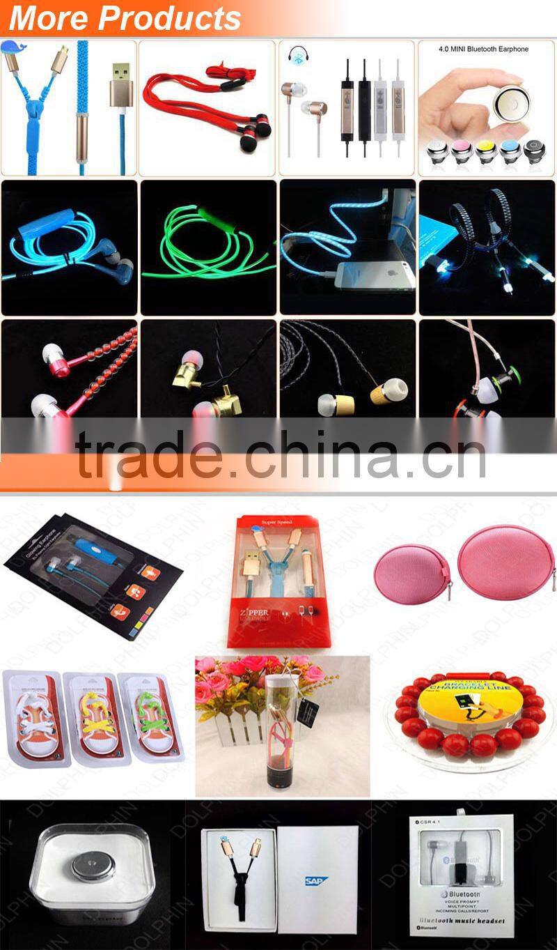 Hot Micro USB 2.0 data cables led usb cable (usb A to micro B)