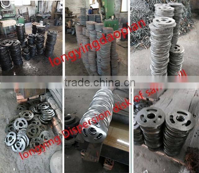 Sand Mill Dispersion Disc