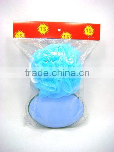 2pcs bath sponges set/2pcs bath net sponge ball set/2pcs mesh bath sponge belt set/Bath ball&bath belt set