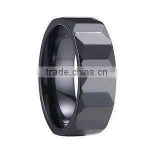 Oversized design channal Ceramic ring/ 2012 hot sell design ring