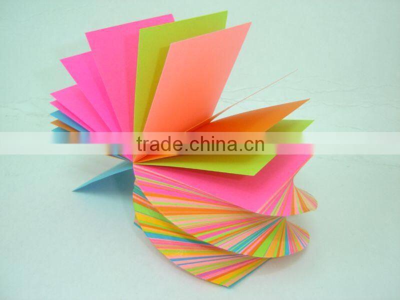 Memo notepad oem twisted memo pad sticky memo notes