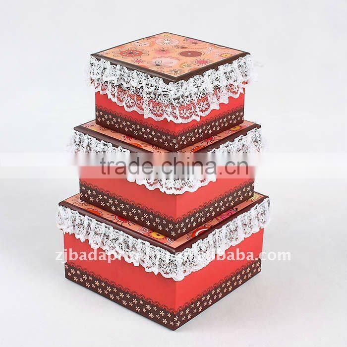 high grade paper board gift box