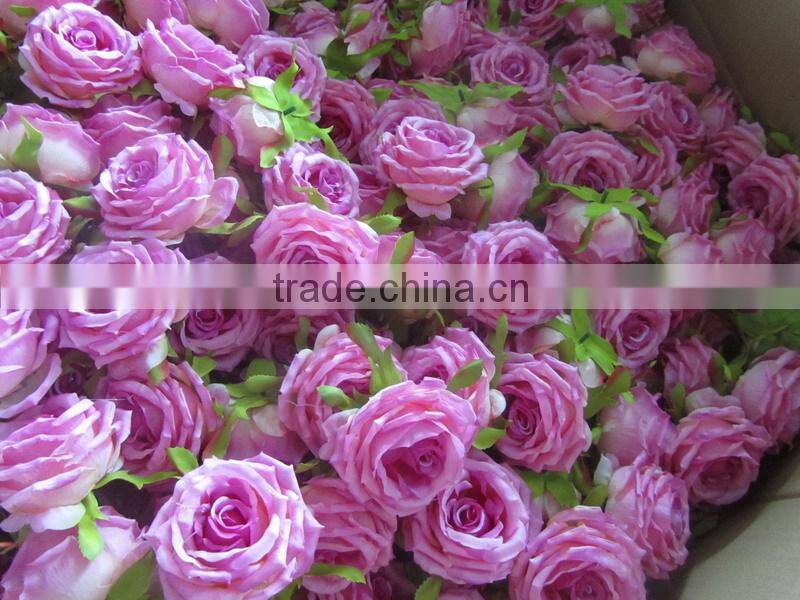 wedding silk flower bunch 8 roses