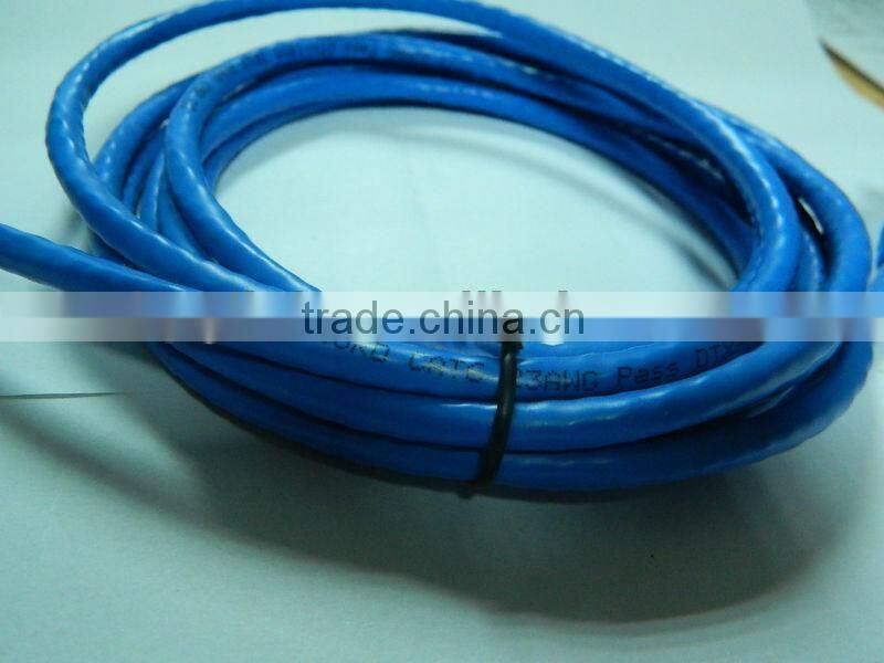 high quality cat6 patch cord/full copper cat6 ftp patch cord for broadband connection