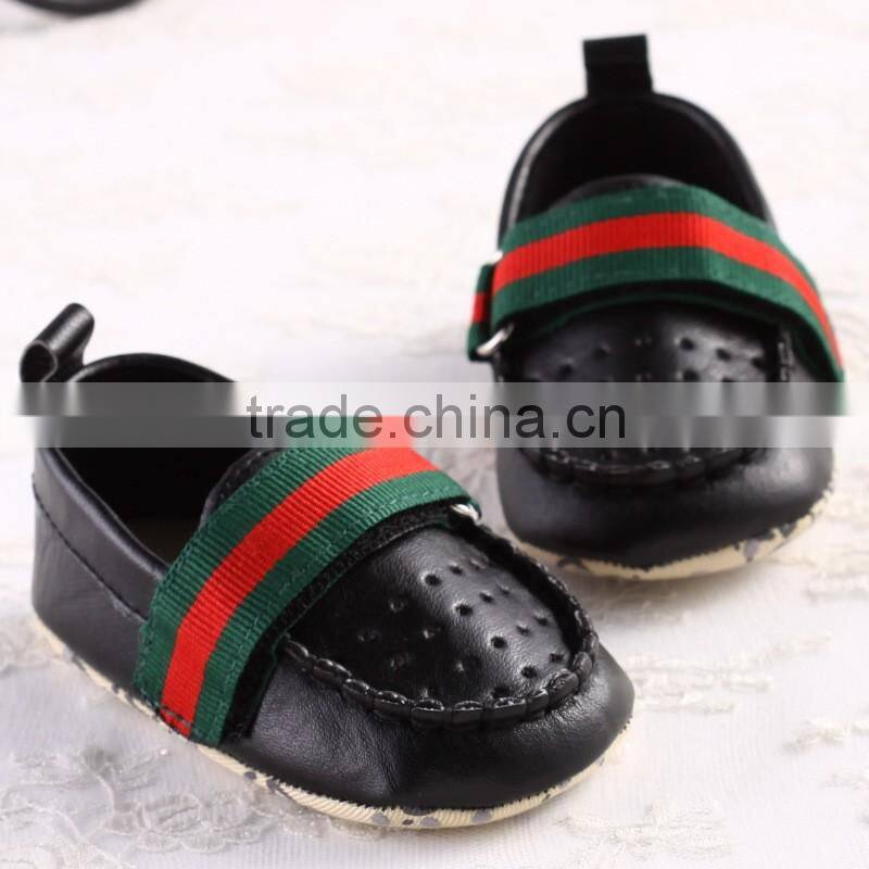 Soft newborn pu leather for wholesale baby shoes
