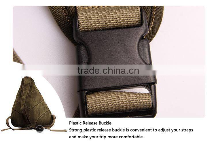 Factory directly wholesale canvas army green tactical messenger bag for sale