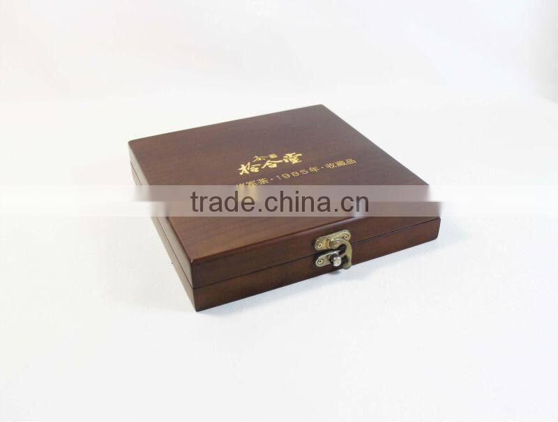 Exquisite wooden souvenir box