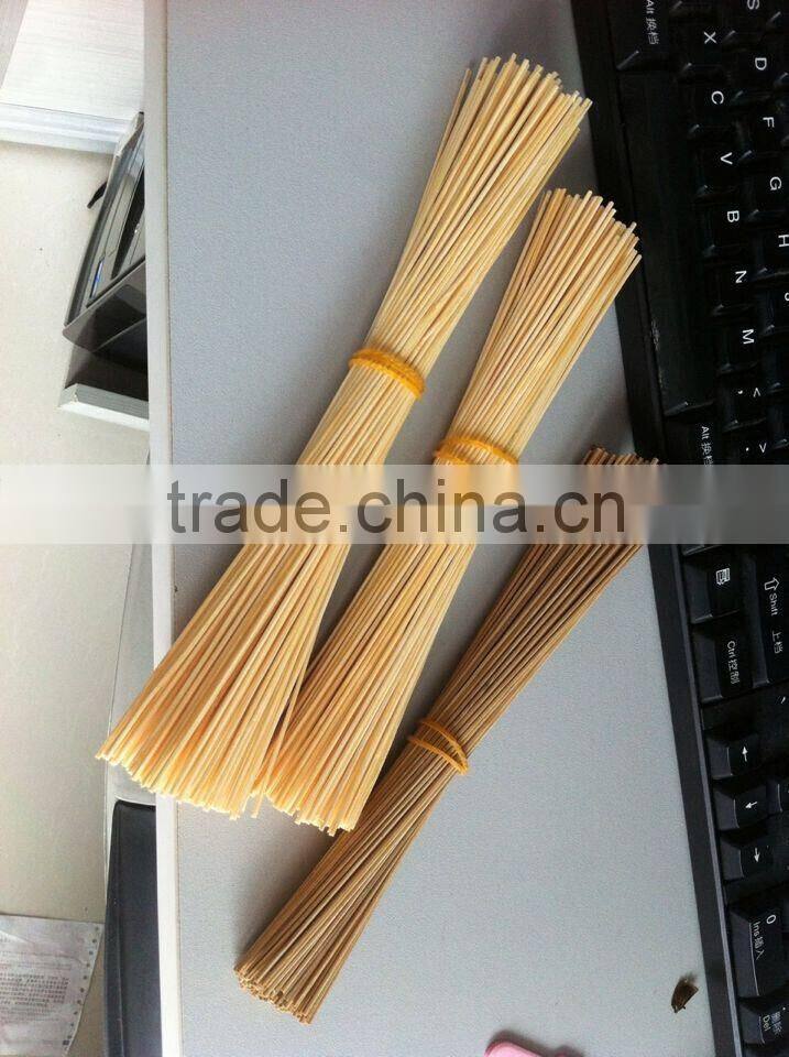 Raw agarbatti bamboo sticks