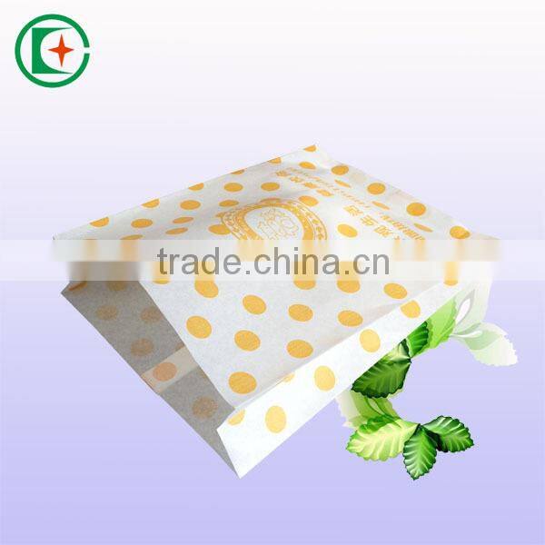 China factory coated sharp bottom paper bag