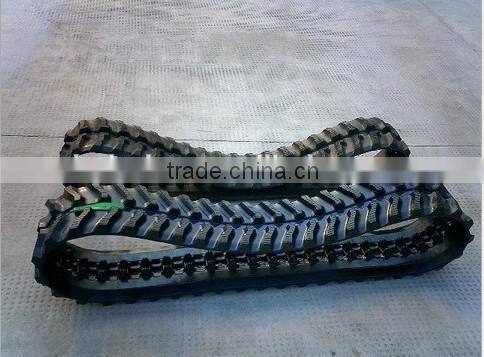pc25 rubber track, pc25 rubber belt, pc25 excavator rubbrt track, 300X52.5X82