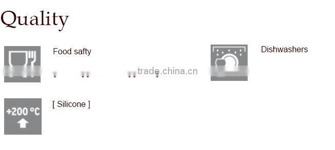 Personalized silicone double brush and spatula set for baking tools