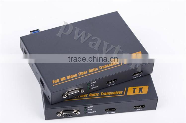Transmits HDMI video signals up to 2km-10km fiber optic receiver in mechatronics