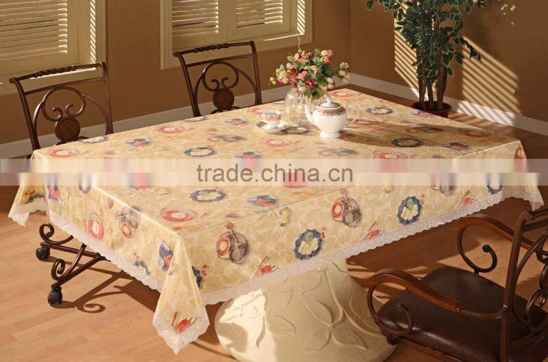 wholesale fashionable custom EVA table cloth