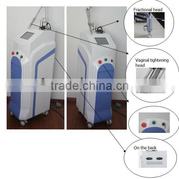 medical technology co2 laser fractional rf vaginal tightening equipment