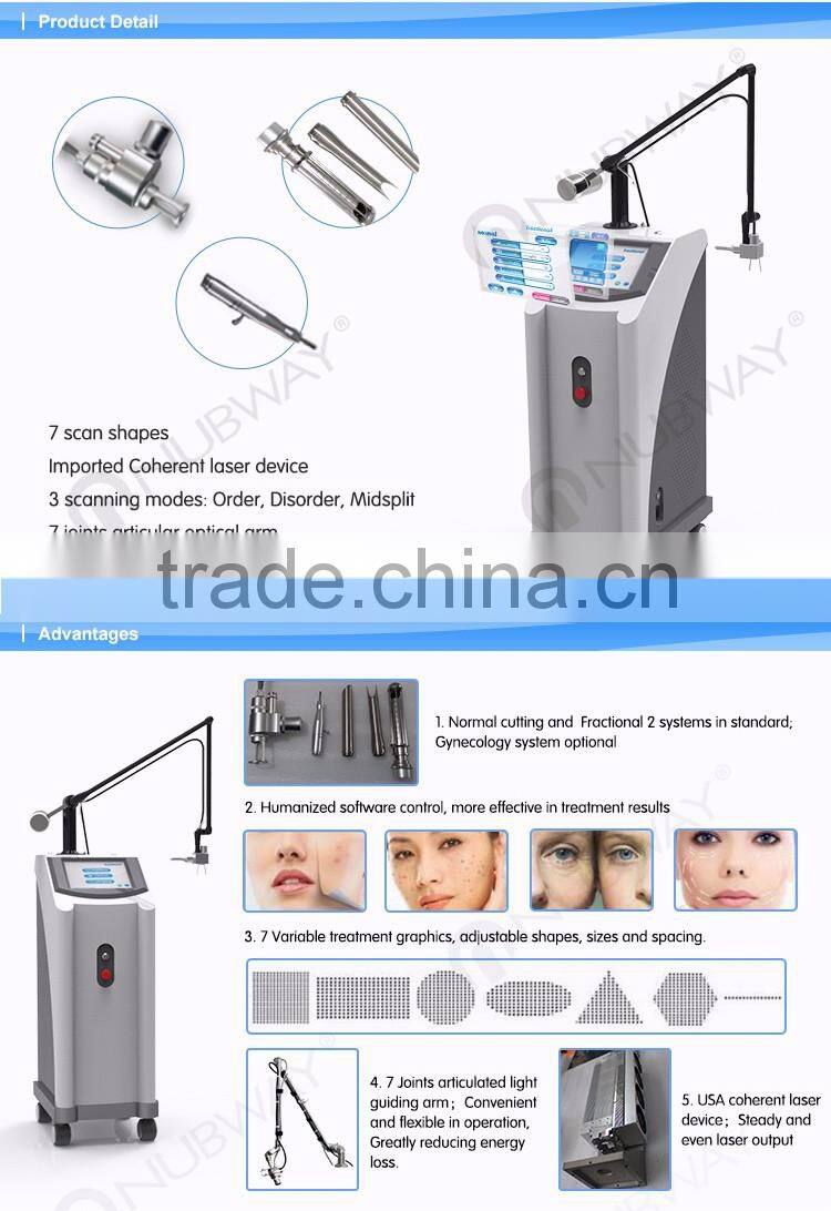 Fda approved co2 fractional laser machine / 30w Fractional Co2 Laser Surgical Products vaginal tightening equipment