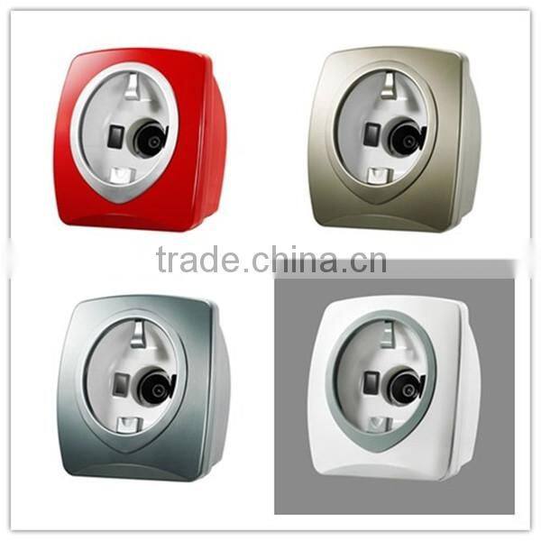 Facial skin analyzer machine with 3 spectrum/3D magic mirror skin analyzer/ portable skin analysis machine