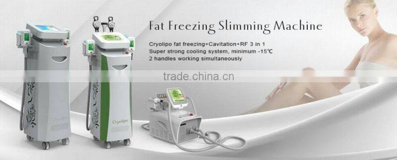 2 handles cryolipolysis machine criolipolisis fat freezing antifreeze membrane