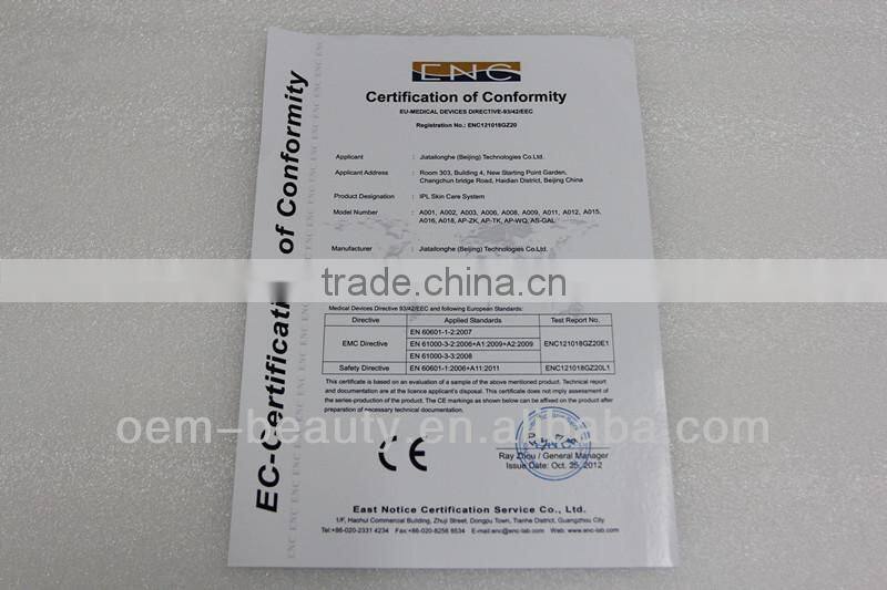 Beijing portable ipl hair removal equipment manufacturers looking for agent