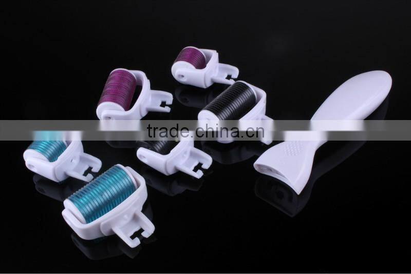 Best price face/body derma roller 600/1200 needles jiatailonghe