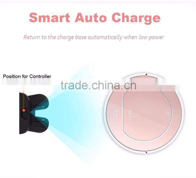 ILife V7S CHUWI 2 in 1 Wet Robot Vacuum Cleaner for Home Wet Dry Clean Water Tank Double Filter Ciff Sensor