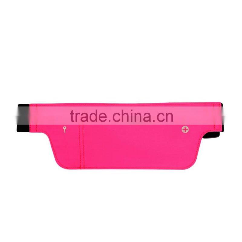 wholesale spandex running flip belt waist pack pouch phone bag
