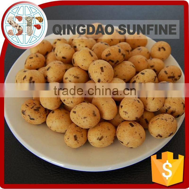 white sesame coated peanuts cracker