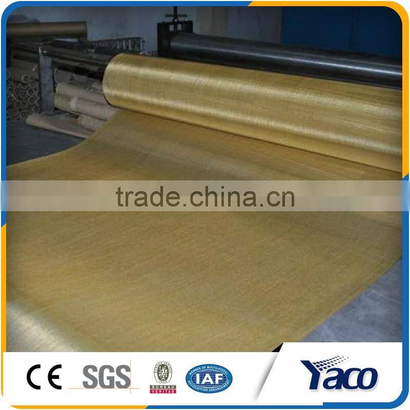 Wide application industry liquid gas filter brass wire mesh