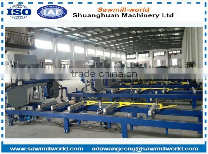 automatic horizontal resaw band saw timber band saw machine