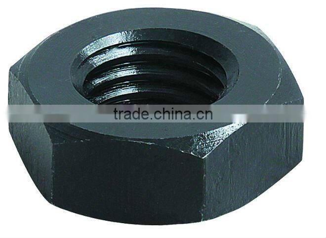 Heavy hex nuts and heavy hex jam nuts