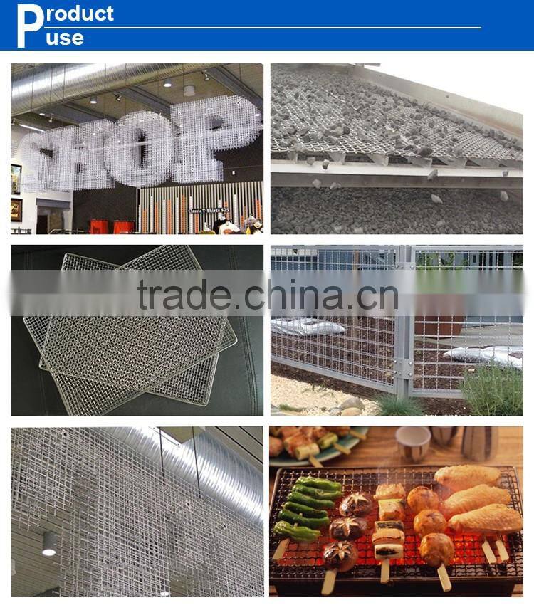 galvanized stainless steel crimp wire mesh