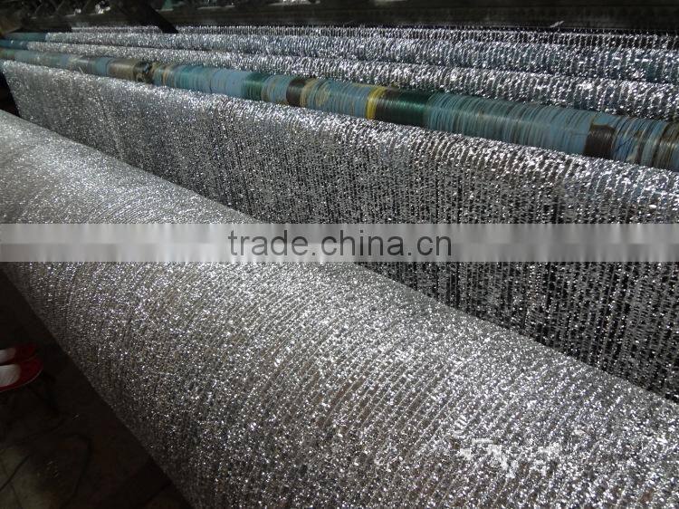 warp knitted aluminum shade net for agriculture