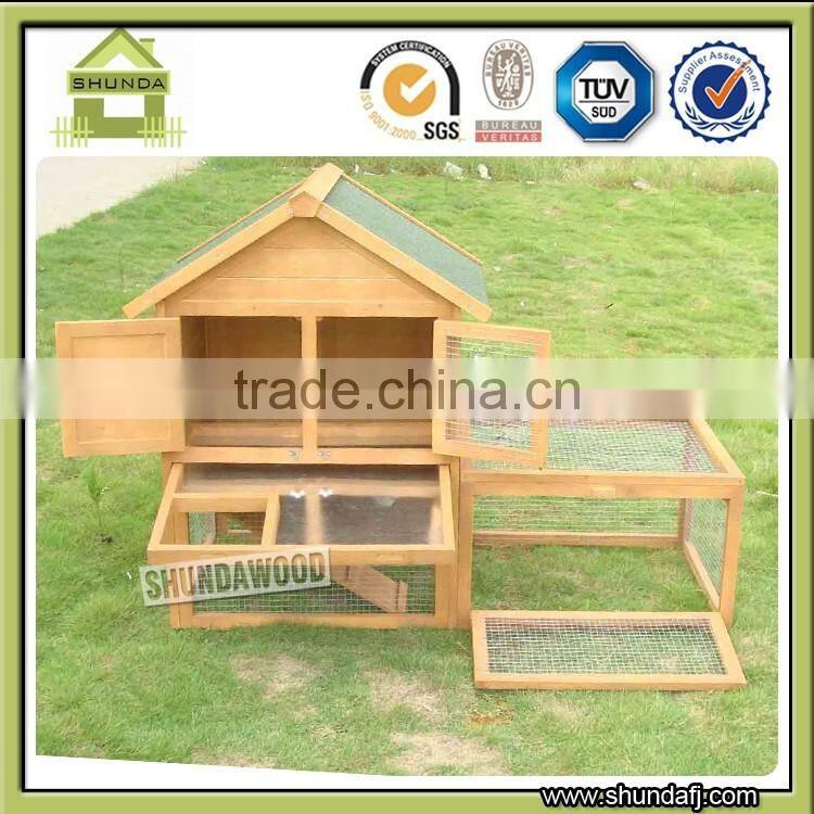 Wholesale backyard garden commercial Wooden rabbit hamster cages