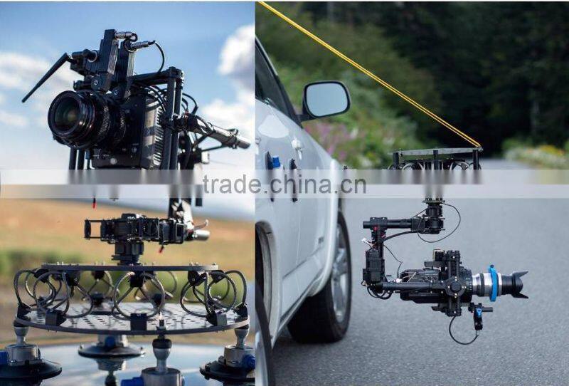 4.5" aluminium suction mount with 3/8"-16 threaded insert