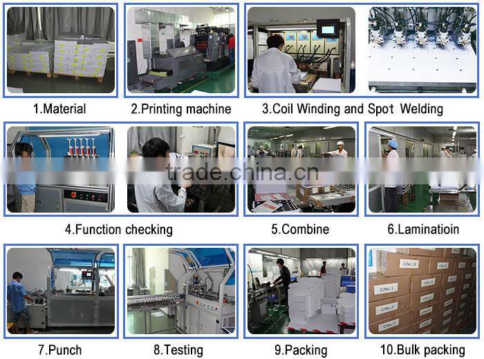 Blank Printable Plastic PVC FM24C512 FM4428 Contact Smart Card