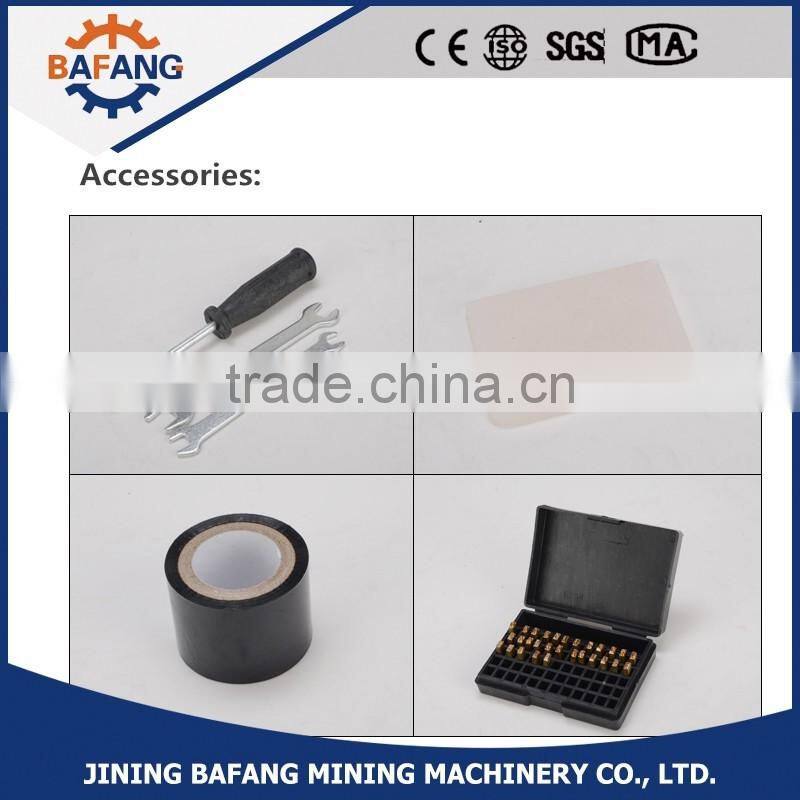 Manual ribbon coding machine paper card date printer