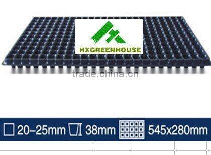 New-style polycarbonate sheet greenhouse with green powder coated HX65214G