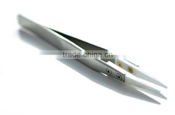 ceramic head tweezer,wholesale ceramic tweezer for vapor products