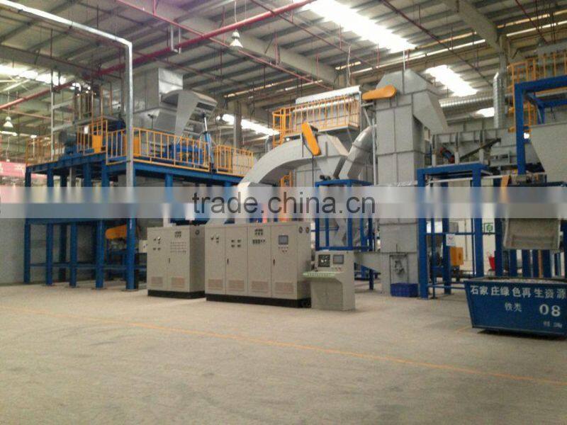 Waste domestic appliances recovery equipment