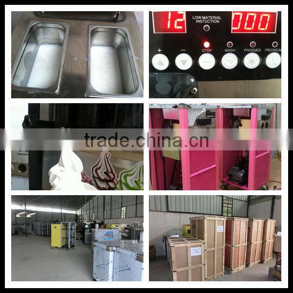 Guangzhou Manufacture Commercial soft Ice Cream Machine with CE(ZQR-370)