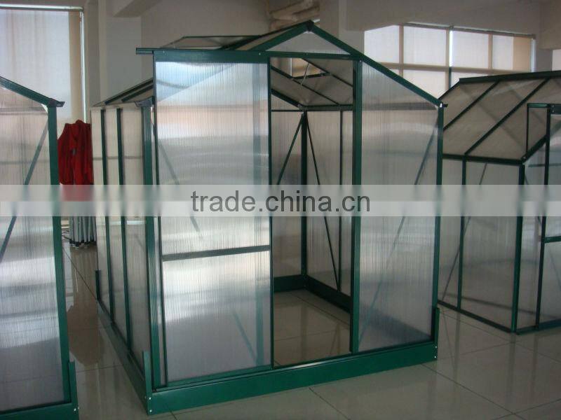Basic Aluminium compact walk-in greenhouse