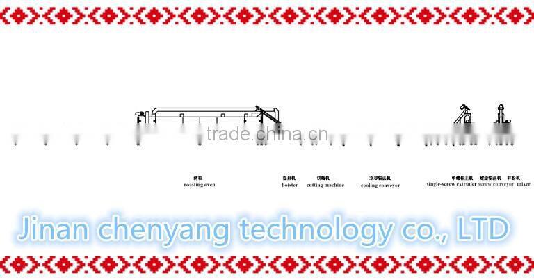 High quality pet sandwich food production line