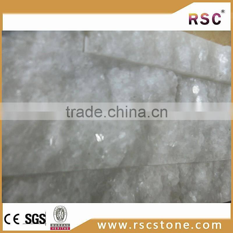 Crystal white marble mosaic tile