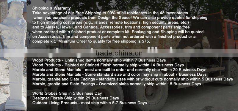 Pedestal Holding Yellow Stone Travertine Sink Shelf