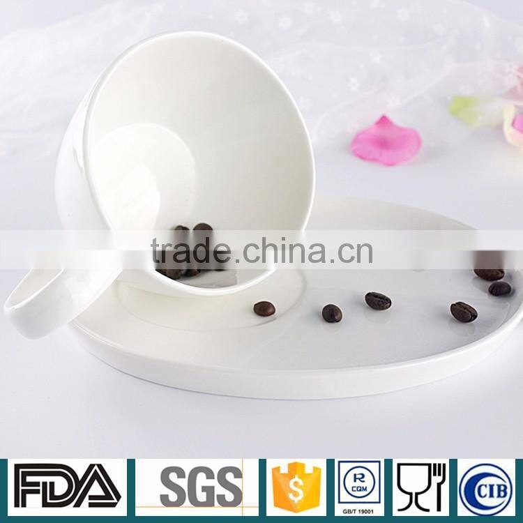 Wholesale custom design In Elegant Bone China Bulk Tea cup Coffee Cup and Saucer