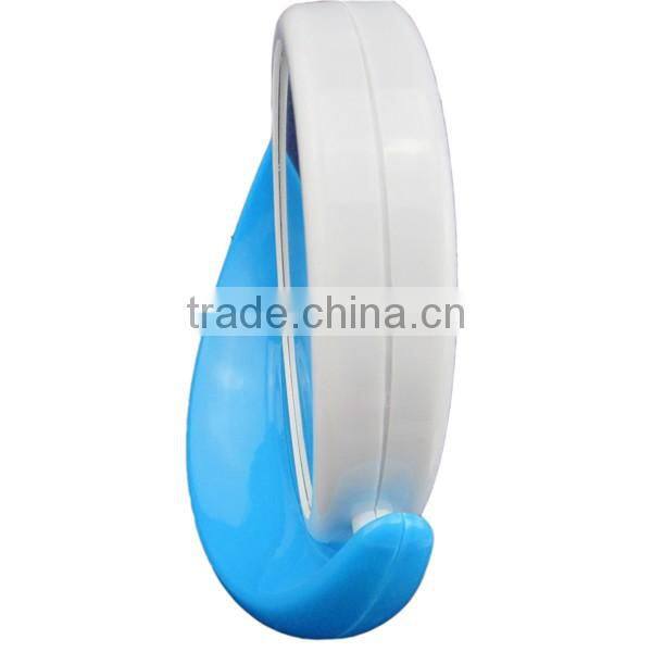 2016 double side desktop plastic makeup square mirror